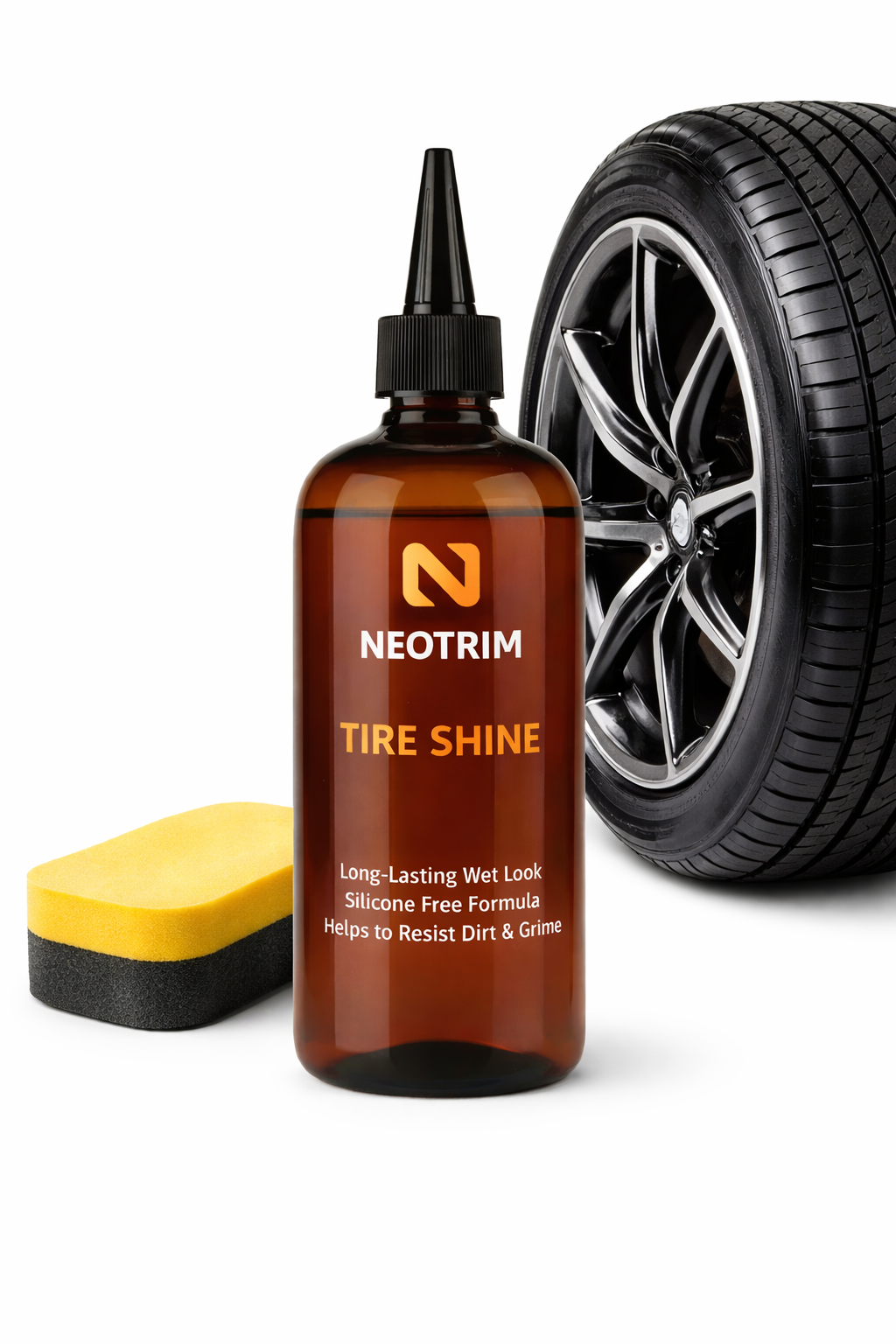 tyre Shine Deep Gloss Finish - ملمّع الإطارات بلمعان عميق 200 ملي